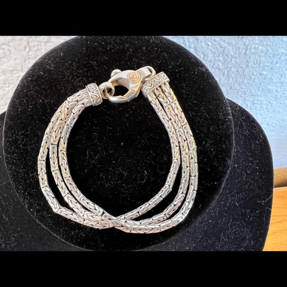 Sterling Silver Necklace & Bracelet Set - Picture 4 of 16